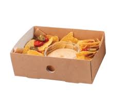 1/2 Einlagebox für Catering Boxen aus Karton