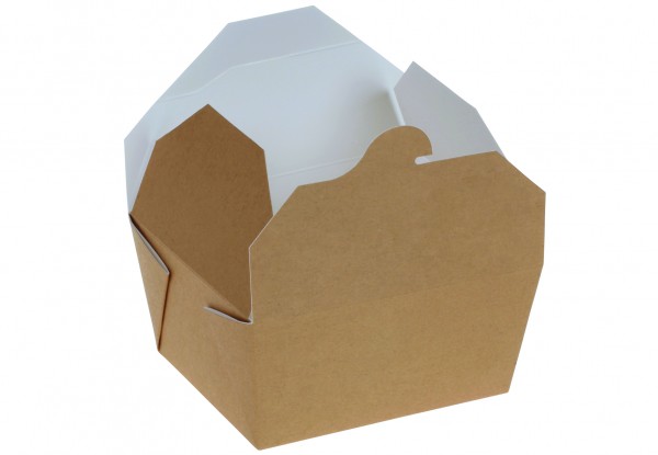 Take away Box 800 ml FSC®, mit PLA Beschichtung