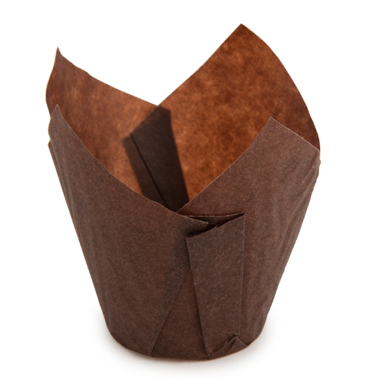 Muffin-Papier 5,5 cm, Ø 5 cm, braun