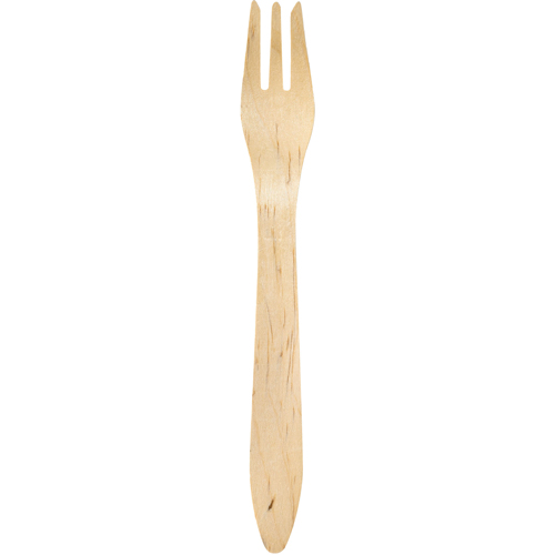 Holzbesteck Gabel, gewachst, 19 cm