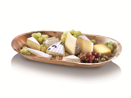 naturesse Palmblatt Tray gross 48x24cm, 4cm tief, Calvi