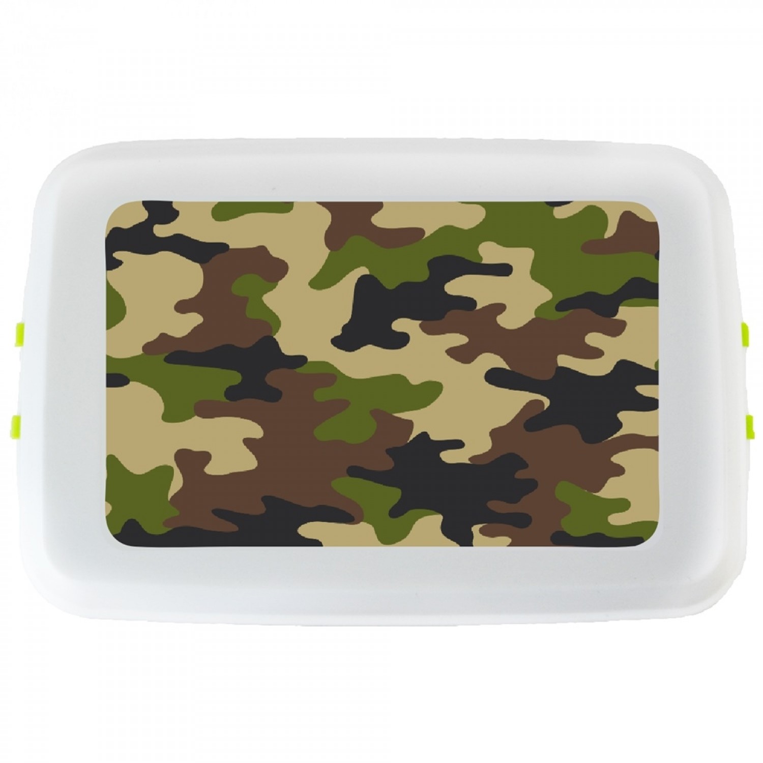 Biodora Lunchbox mit Druck Outdoor 12x18x5 cm