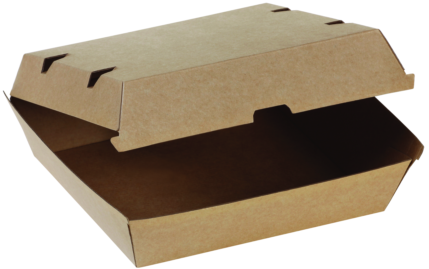 Foodbox Kraft Wellpappe 17,8x16,5x4,5 cm